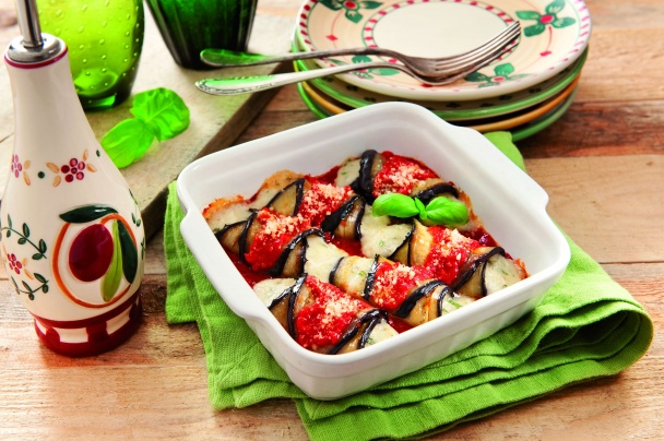 Baklažánové rolky - obrázok 3