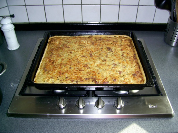 Cibuľový koláč / Zwiebelkuchen - obrázok 6