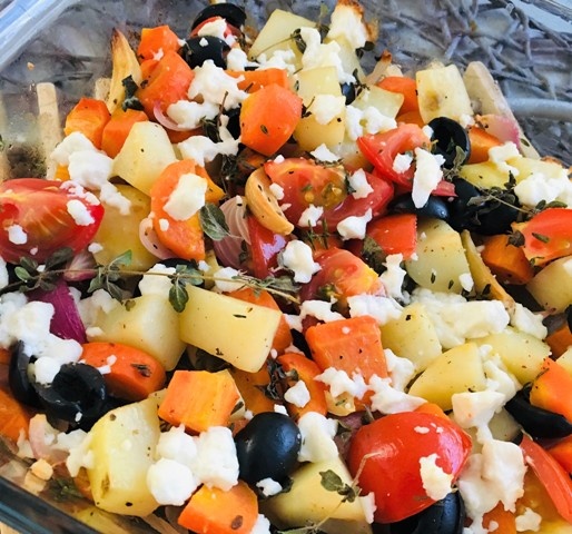 Skvelá pečená zeleninka so slaným syrom - obrázok 3