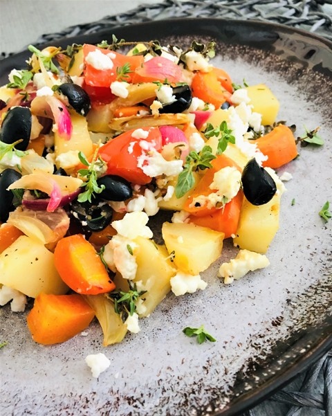 Skvelá pečená zeleninka so slaným syrom - obrázok 4