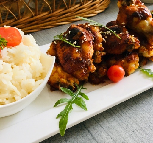 Pečené sladko-kyslé pikantné krídelká (fotorecept) - obrázok 4