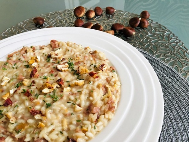 Krémové gaštanové risotto - obrázok 2