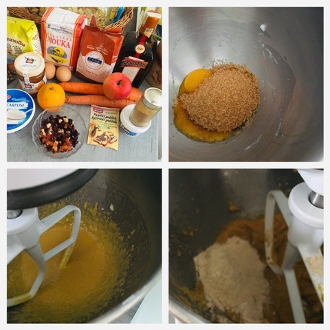 Úžasný mrkvový koláč s pomarančovým krémom (fotorecept) - obrázok 1