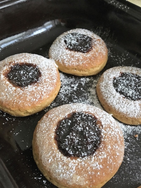 Kuchončeky - jednoduché koláčiky so slivkovým lekvárom (fotorecept) - obrázok 3
