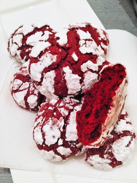 Red Velvet crinkles - obrázok 3