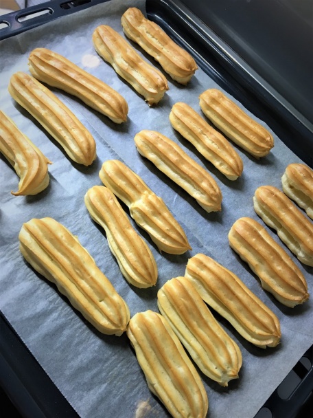 Karamelové èclairs - obrázok 2