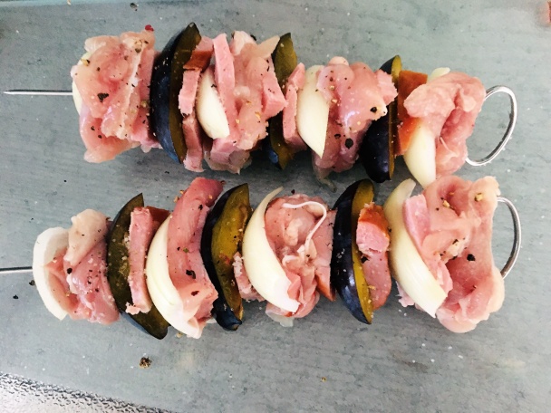 Mäsové špízy so slivkami (fotorecept) - obrázok 2