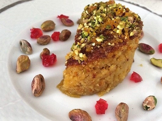 Perzský pomarančový koláč s mandľovou múkou - obrázok 5