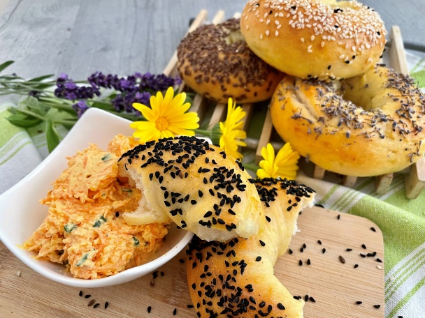 Rýchle raňajkové bagle bez droždia (fotorecept) - obrázok 5