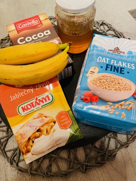 Zdravšia banánová maškrta bez pečenia (fotorecept) - obrázok 1