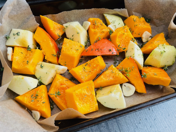 Chutná krémová tekvicovo-jablková polievočka (fotorecept) - obrázok 1