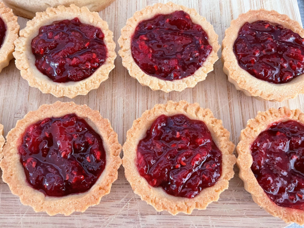 Jahodovo-malinové košíčky (fotorecept) - obrázok 3