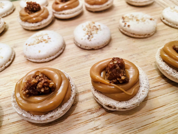 Lieskovcovo-karamelové makrónky (fotorecept) - obrázok 6