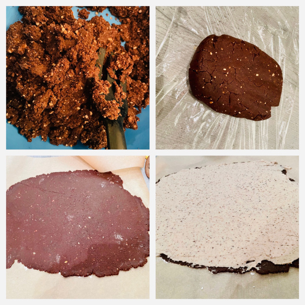 Kávovo-gaštanová miniroláda bez pečenia (fotorecept) - obrázok 3