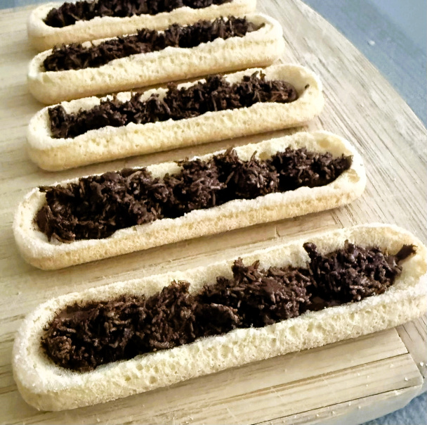 Pistáciovo-čokoládové piškóty (fotorecept) - obrázok 4