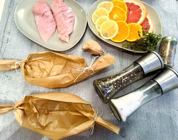 Kuracie prsia na citrusoch (fotorecept) - obrázok 1