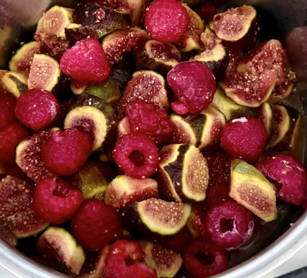 Figovo-malinový džem (fotorecept) - obrázok 1