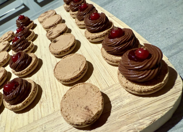 Repasované kávové makrónky (fotorecept) - obrázok 6