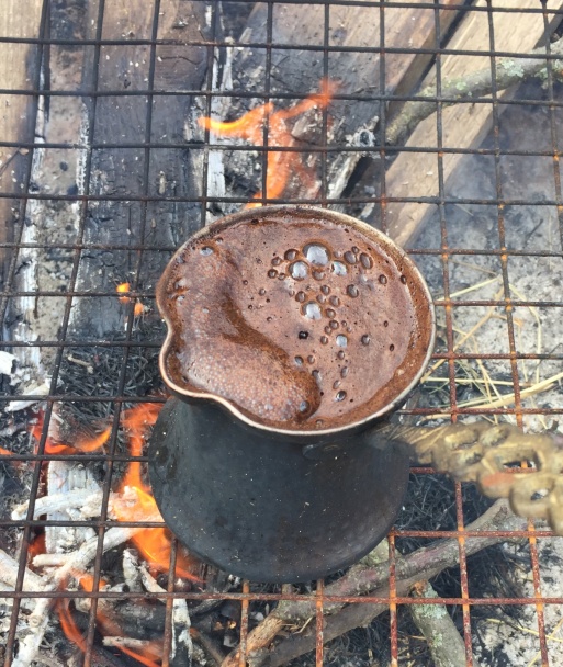 Turecká káva na ohni (fotorecept) - obrázok 3