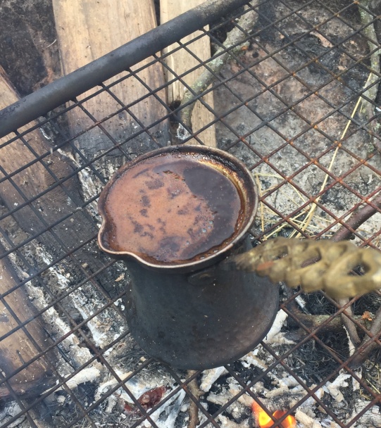 Turecká káva na ohni (fotorecept) - obrázok 4