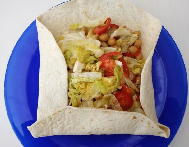 Kelovo-cícerová tortila (fotorecept) - obrázok 5