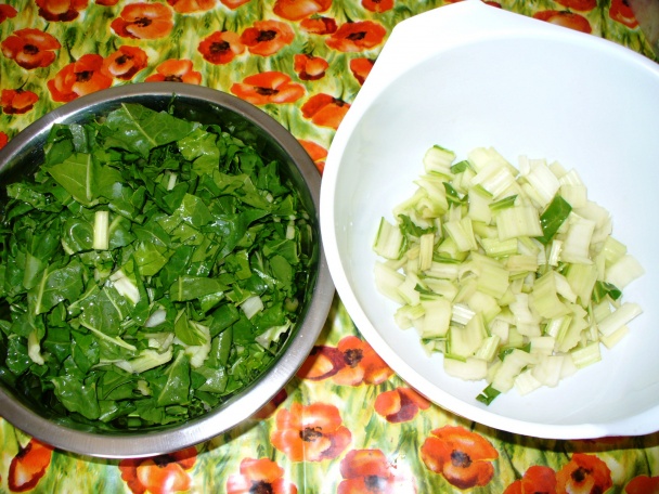 Cestoviny s mangoldom, šunkou a smotanou (fotorecept) - obrázok 2