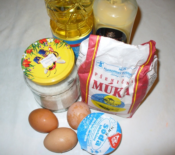 Bleskový koláčik s vaječným likérom (fotorecept) - obrázok 1