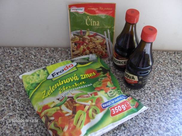 Bravčové mäso s čínskou zeleninovou zmesou (fotorecept) - obrázok 1