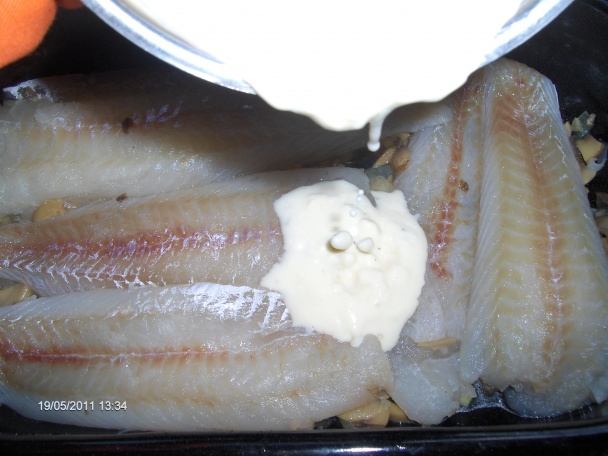 Aljašská treska so syrokrémom a šampiňónmi (fotorecept) - obrázok 4