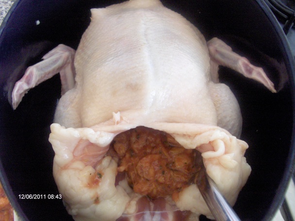 Pečená kačica s plnkou (fotorecept) - obrázok 4