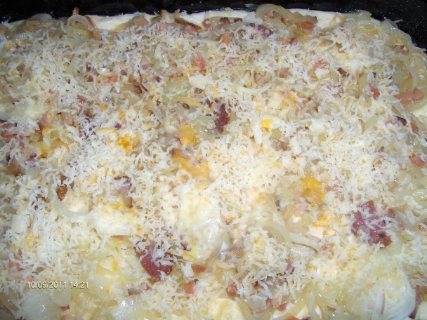 Kysnutý cibuľový koláč (fotorecept) - obrázok 9