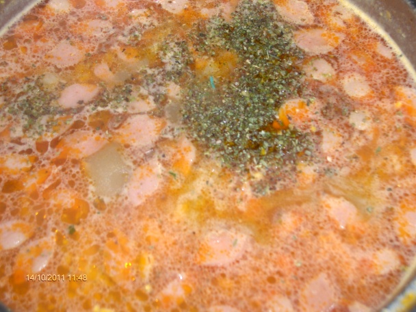 Frankfurtská polievka (fotorecept) - obrázok 6