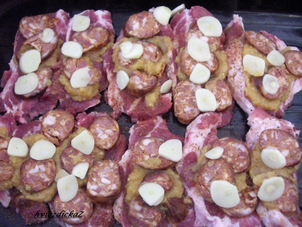 Klobásková krkovička (fotorecept) - obrázok 3