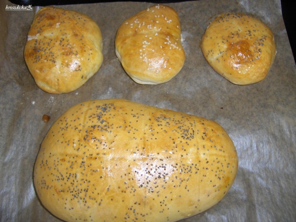 Domáce žemle (fotorecept) - obrázok 6