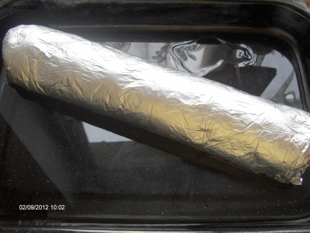 Fašírková roláda a lá pštrosie vajcia  - obrázok 4