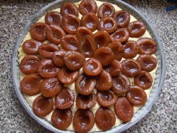 Kysnutý slivkový koláč (fotorecept) - obrázok 4