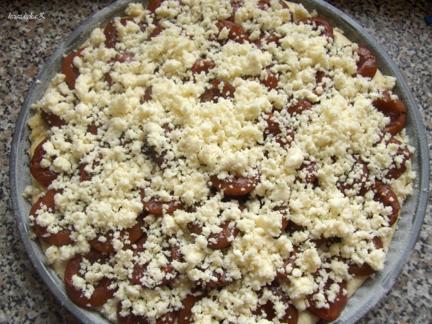 Kysnutý slivkový koláč (fotorecept) - obrázok 5