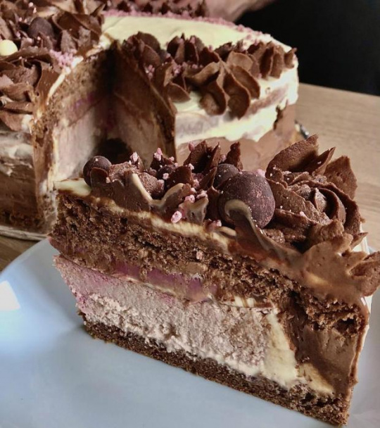 Malinová cheesecake torta - obrázok 6