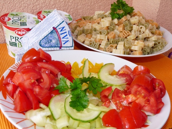 Cestovinový šalát (fotorecept) - obrázok 1