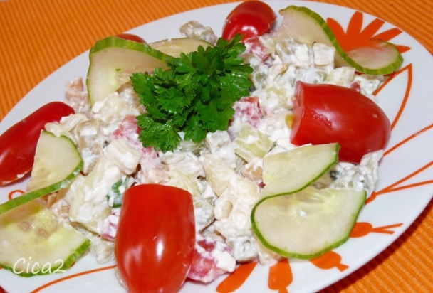 Cestovinový šalát (fotorecept) - obrázok 5