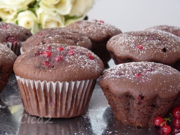 Kakaové muffiny (fotorecept) - obrázok 8