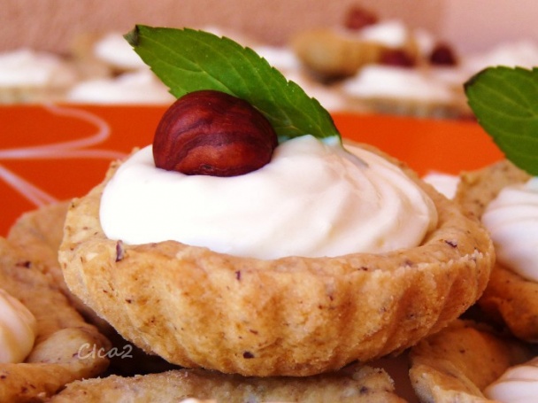 Orieškové košíčky so syrovou penou (fotorecept) - obrázok 7