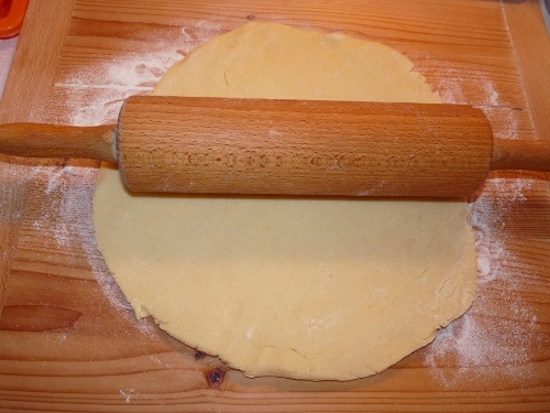 Okrúhly ovocný koláč (fotorecept) - obrázok 2