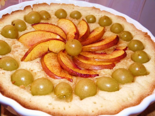 Okrúhly ovocný koláč (fotorecept) - obrázok 5