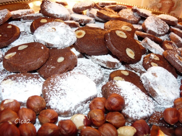 Kakaové kolieska s lieskovcami (fotorecept) - obrázok 8