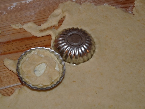 Cesnakovo-bryndzové košíčky(fotorecept) - obrázok 5