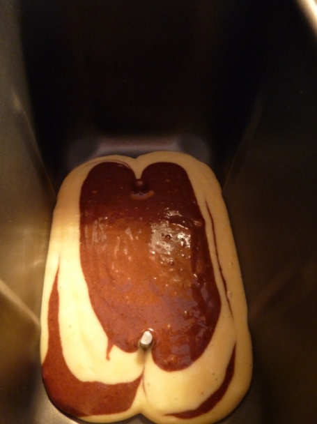 Mramorový koláč z pekárničky (fotorecept) - obrázok 8