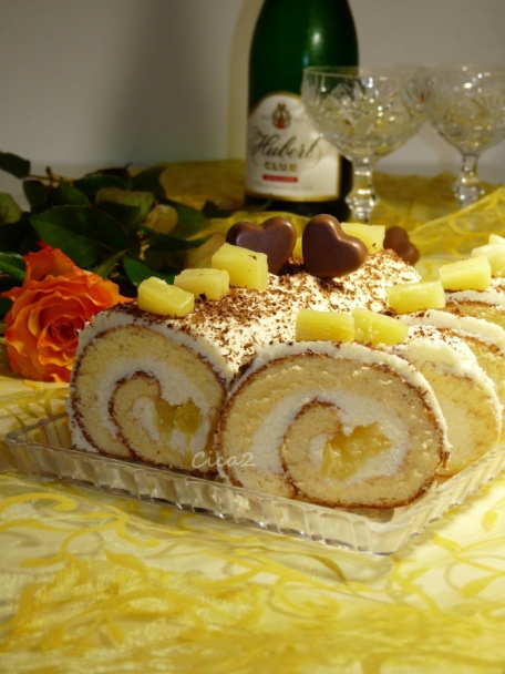 Ananásová roláda (fotorecept) - obrázok 13