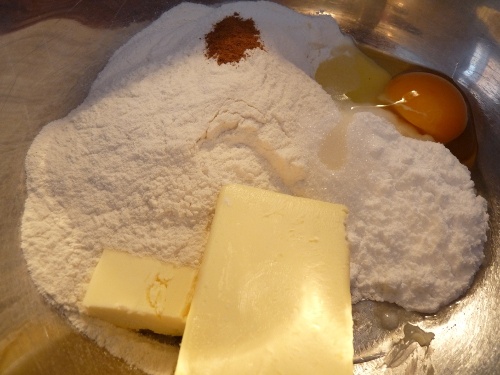 Čučoriedkovo-malinový koláč (fotorecept) - obrázok 1