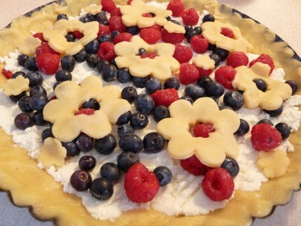 Čučoriedkovo-malinový koláč (fotorecept) - obrázok 7